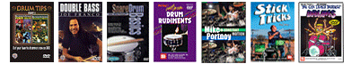 DRUMMER DVDS